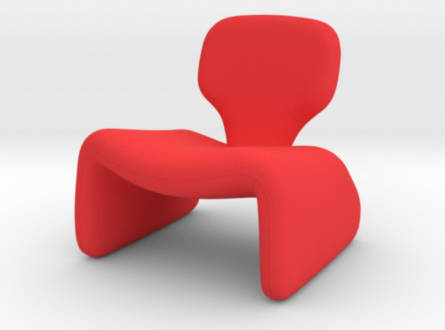 Djinn chair Olivier Mourgue. [8] Silla Djinn de Olivier Mourgue